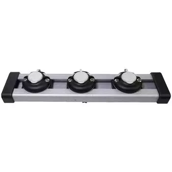 Kayak Mounting Track Rack Inflatable Boat Sea Fishing Rod Support Holder Mount Base Metal Slide Track Rails Bracket 36CM