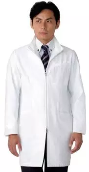 KAZEN полупальто медицинская одежда докторская одежда размер L белый мужской 113-90 белый