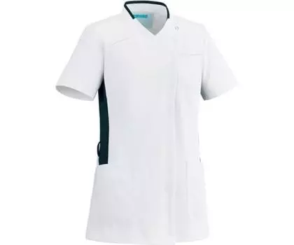 KAZEN Scrub Белый x Синий 4L Женский 039-28