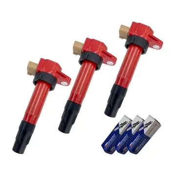 Каждый DA62V DA62W DA64V DA64W Carry DA63T Усиленная катушка зажигания TORCH Свеча зажигания DK7RTI Набор из 3 штук и IC2K-to02