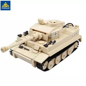 KAZI 995 шт. Century Military Panzer King Tiger Tank Строительные блоки Кирпич Игрушка 82011