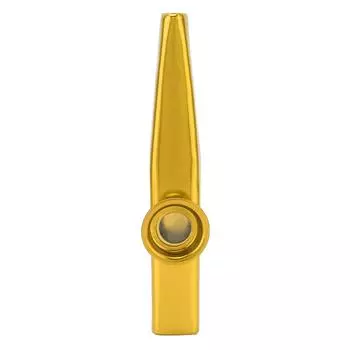 Kazoos Музыкальные инструменты Тренировка мышц рта Произношение Kazoo для любителей музыки Gold золотистый