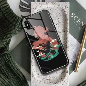 Kazuha Genshin Impact Game Glass, мягкий силиконовый чехол для телефона, чехол для iPhone SE 6s 7 8 Plus X XR XS 11 12 13 Mini Pro Max iPhone 6 6s&Tempered Glass case