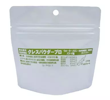 KB Farm Cress Powder Pro Watermelon Banana 80 г Crested Gecko Комплексный питательный корм для всеядных рептилий