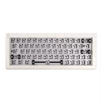KBDcraft Kit Adam Keyboard Barebone Kit Совместимый с Lego набор для строительства из блоков Совместимый с горячей заменой (Белый - 60% ANSI)