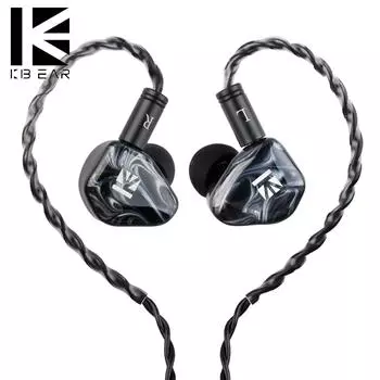 KBEAR-KB01 10-миллиметровая диафрагма с одинарным подвижным HIFI игровым наушником Проводные наушники для мобильного телефона красный