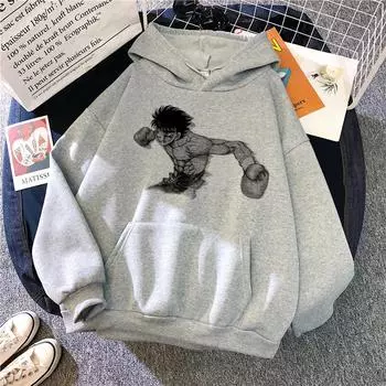 Kbg Hajime No Ippo Kaus толстовки женские аниме 90-х Kawaii винтажная одежда hoddies женский свитер harajuku S