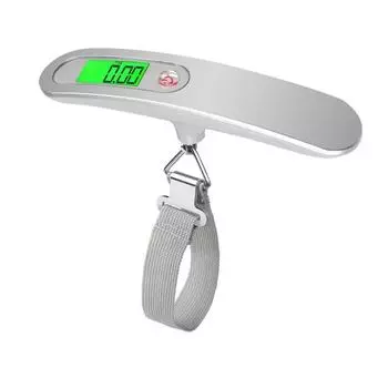 KBT 10 г/50 кг #13 портативные ручные весы для багажа подвесные электронные цифровые светодиодные весы весы дорожный чемодан сумка весы безмен Blue Button