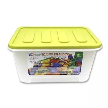 KC certified science specialized learning special assembly block set ECO junior block set 4 blocks 158 pieces