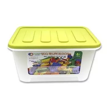 KC certified scientific learning special assembly block set ECO junior block set 3 blocks 121 pieces