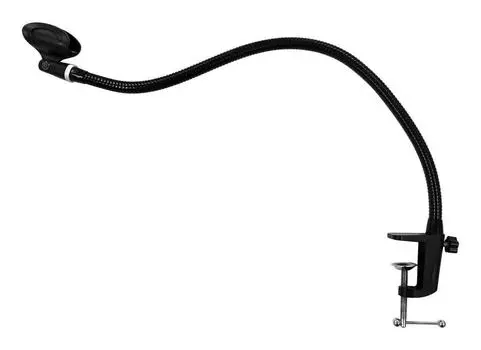 KC Gooseneck настольная микрофонная стойка фиксированная черная MDS-4/BK