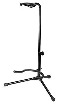 KC Guitar Stand with Stopper Black (Base Stand) Anti-Tip GS-103B/BK