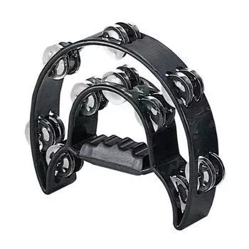 KC Tambourine Crescent Moon Black HMT-2003