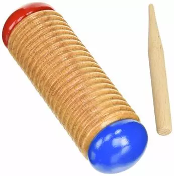 KC Wood Guiro Shaker OP-WGS01 (с деревянным скребком)
