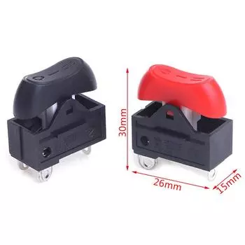 Kcd15-103/T переключатель фена кулисный переключатель 3-позиционный переключатель включения-выключения-на лодке красный