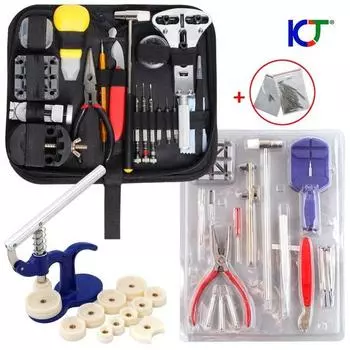 KCJ инструмент для ремешка для часов, инструмент для ремонта часов, пружинный стержень, зажим для крышки часов, батарея, аккумулятор, замена ремешка для часов, штифт открывания крышки, популярные корейские часы