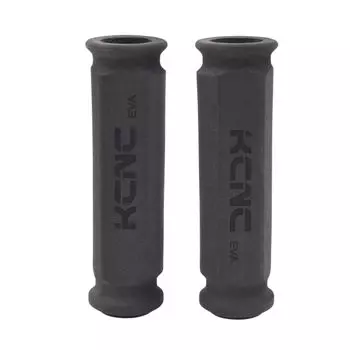 KCNC Bicycle Handlebar 441091 Ultra-Lightweight Grips, EVA, Black, чёрный