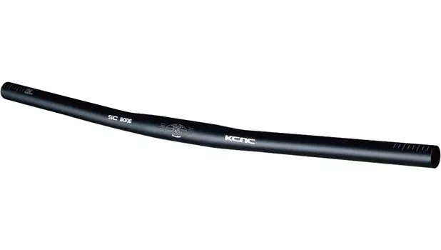 KCNC Bicycle Handlebar Scandium Lightweight SC Bone Black 25.4MM