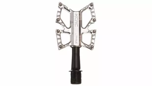 KCNC Bicycle Pedals Silver One Size KYREX Slim Road Platform серебряный