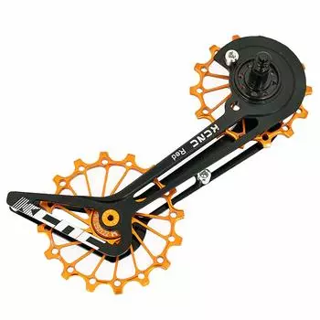 KCNC Road увеличенного размера шкив сепаратор колеса для SRAM Red Force Rival SK2050 механический, золотой, KOT39-002G,