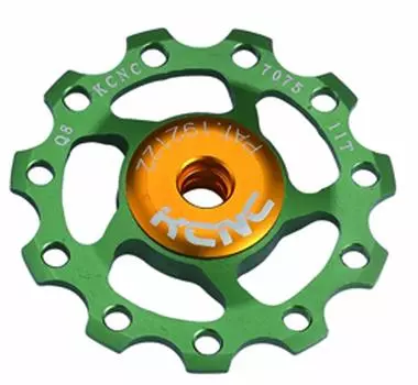 KCNC велосипедный легкий переключатель передач детали керамические подшипники характеристики опорное колесо 11T шкив зелёный