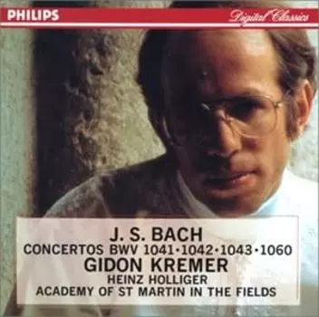 КД КРЕМЕР (ГИДОН), БАХ, ХОЛЛИГЕР (HEI - Бах / Концерт № для скрипки с оркестром. 1 в A m PHCP10563 Япония Классика