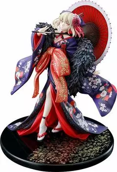KDcolle Movie version night Saber Alter Kimono scale plastic painted ready figure remarket Fate/stay [Heavens Feel] ver. 1/7
