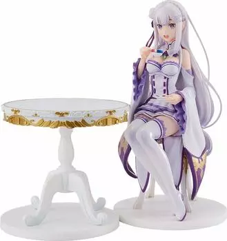 KDcolle Жизнь в ином мире от Zero Emilia Tea Party масштабная окрашенная готовая фигурка Re Ver. 1/7 АБС и ПВХ