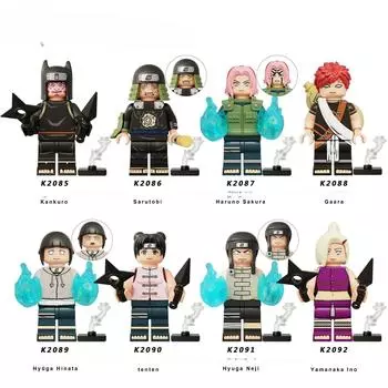 KDL812 Фигурки героев мультфильмов, аксессуары, строительные блоки для детей