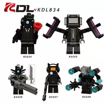 KDL834 DIY Модель Фигурка Блок Аксессуары Взрослые Дети Игрушечная Комната Украшения Монтессори Подарок