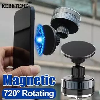 KEBETEME присоска автомобильный держатель телефона обновление 720° градусов вращающийся присоска подставка для мобильного телефона вакуумный адсорбционный кронштейн для телефона