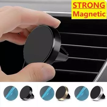 Kebidu Air Vent Магнитный автомобильный держатель для телефона Магнитная подставка для смартфона Поддержка GPS Магнитный кронштейн для крепления навигатора телефона