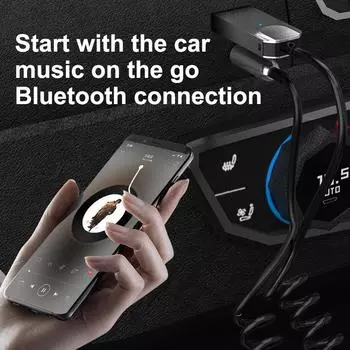 KEBIDU беспроводной Bluetooth 5.1 приемник адаптер автомобильный динамик 3,5 мм разъем Aux аудио музыкальный донгл для автомобильного Bluetooth передатчика