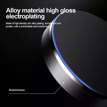 Kebidu Magnetic Phone Car Holder Stand Universal Magnetic Mount Bracket Stick on Car Dashboard Steering Wheel For GPS Navigation чёрный