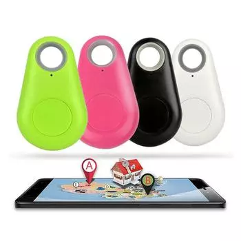 kebidumei Bluetooth смарт-тег трекер детская сумка кошелек кошка брелок для домашних животных искатель ошейника для собак GPS локатор анти-потерянный сигнализация для автомобиля белый