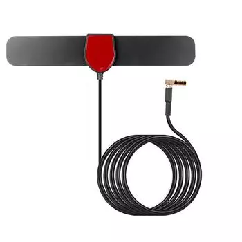 KEBIDUMEI DAB+FM/AM автомобильная радиоантенна с усилителем, внутреннее крепление для стекла, разъем SMB для JVC Pioneer Alpine Kenwood Clarion армия зеленый