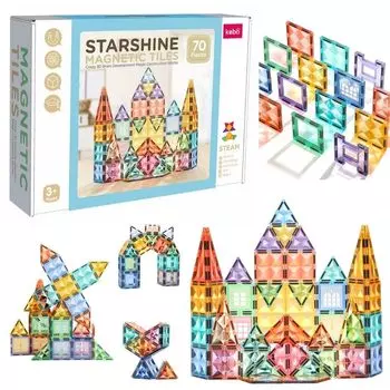 Kebo Образовательные Магнитные Строительные 3D Рождество 3 года 4 года 5 лет 6 лет Школа Детский сад Детские Магнитные Блоки Игрушки, Блоки, Блоки, Головоломка,