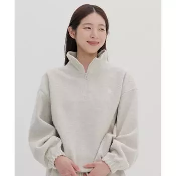 KEDS Трикотажная толстовка с молнией до половины KD2POF4102FOTL OATMEAL/090