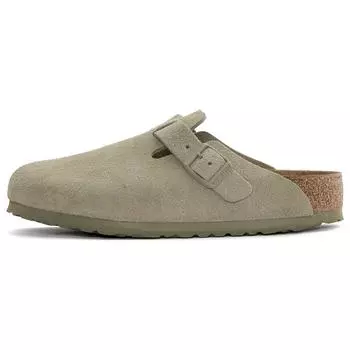 Кеды Birkenstock Boston Замша Выцветший Хаки(1025788) 43