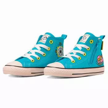 Кеды детские All Star N Tamagotchi Z HI Kids синие см [Converse] 21.0 синий