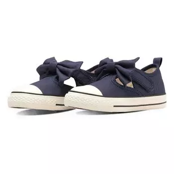 Кеды детские Ribbon Strap CD AS N RIBBONSTRAP OX Navy cm [Converse] V-1 18.0 тёмно-синий