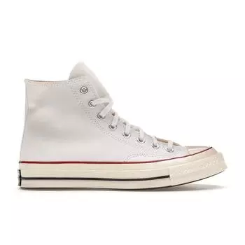Кеды унисекс Converse Chuck 70 Hi цвета слоновой кости Белые Красные 162056C 39