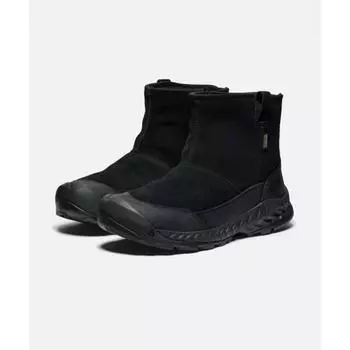 Keen Hooded Nexis Pull On Lea Wp Mens Winter Boots Black 080260