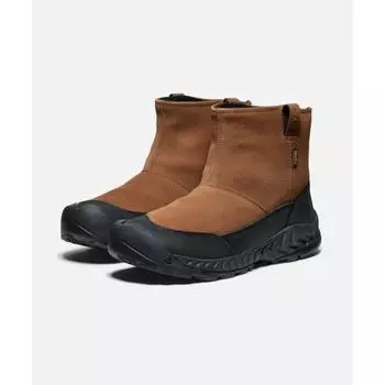 Keen Hooded Nexis Pull On Lea Wp Mens Winter Boots Dark Earth 080260