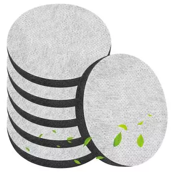 KEEPOW Micro Disk Cartridge 6 Pieces Replacement Filter for Type Water Purifier Bottle/Carafe