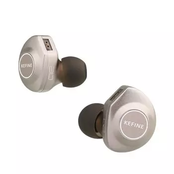 KEFINE Delci AE 10mm Hybrid Membrane IEM Earphones Replacement Aviation Aluminum CNC Housing Dual Cavity Sound Powerful Bass Balanced Lightweight