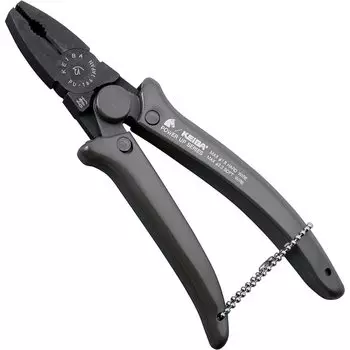 Keiba Power Up Pliers Gray 175mm PU-166G