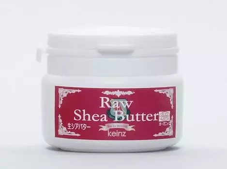 keinz Genuine Raw Shea Butter France Ecocert Certified Organic 100 г 1 шт Полностью натуральный Сделано в Японии Нерафинированное Без добавок