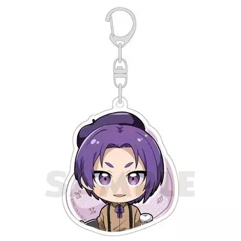 Keith Blue Rock Acrylic Keychain Approximately long side 70 x short side 60 x thickness within 3 mm iron (Reio Mikage/Autumn) Acrylic,