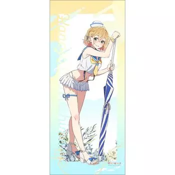 Keith Extra Large Tapestry Sailor Approximately Width 72 x Height 160cm Made of Polyester Rent-A-Girlfriend (Asami Nanami/Marine Swimsuit)
